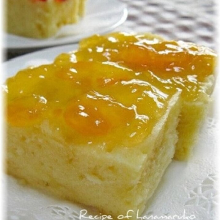 レンジで簡単!しっとりヨーグルト蒸しケーキ